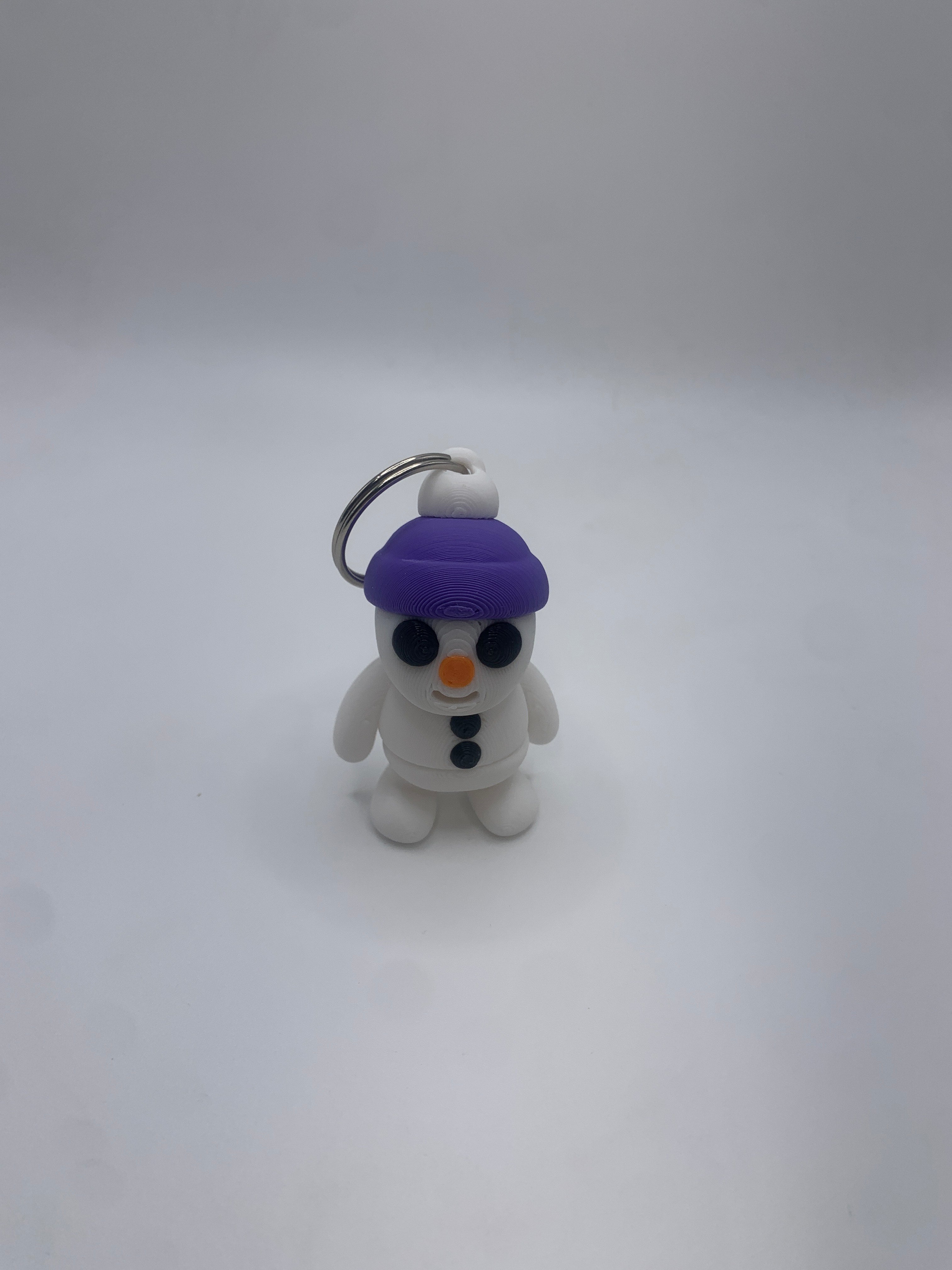 Mini Snowman Keychain