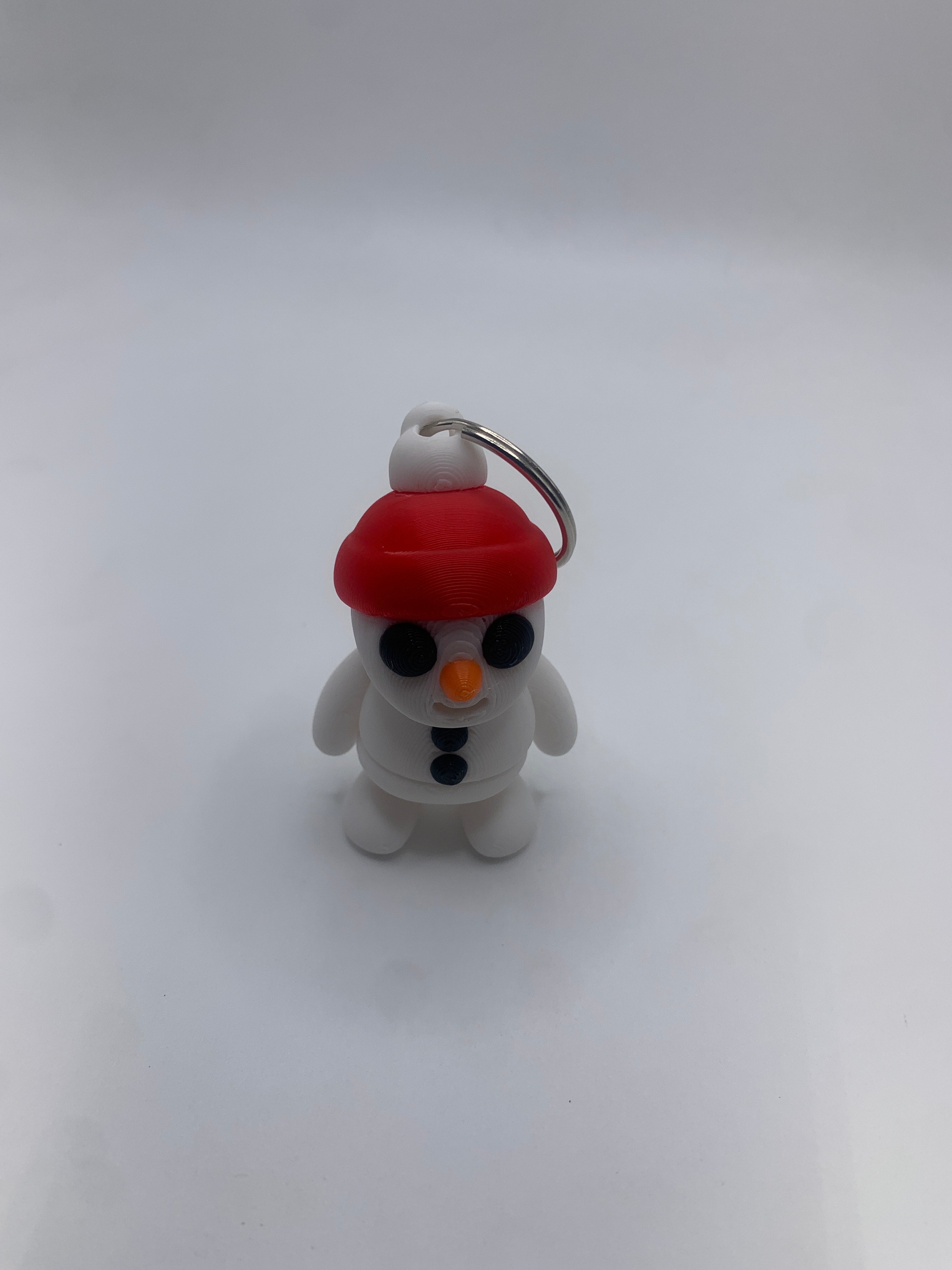 Mini Snowman Keychain
