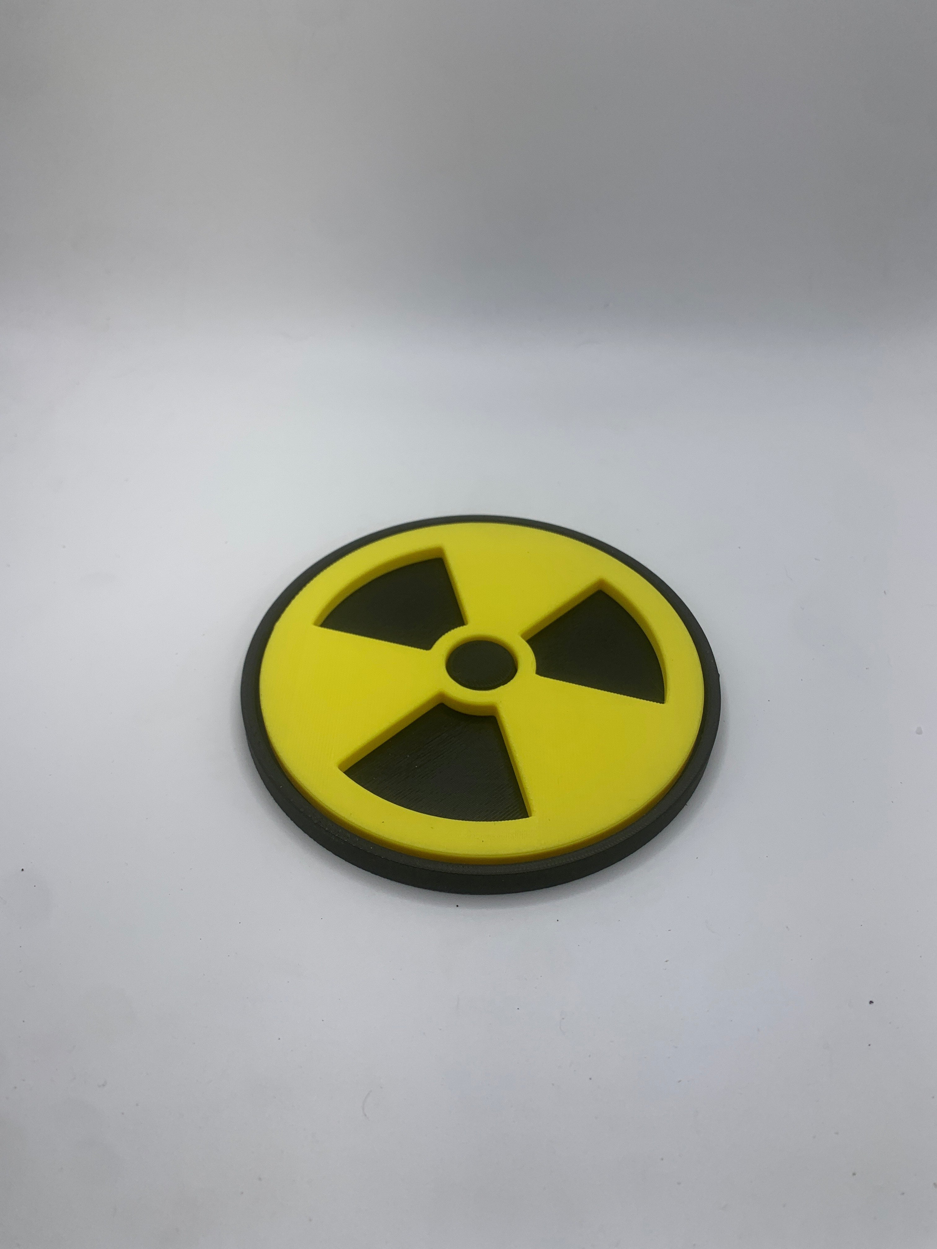 Radiation Symbol Coasters