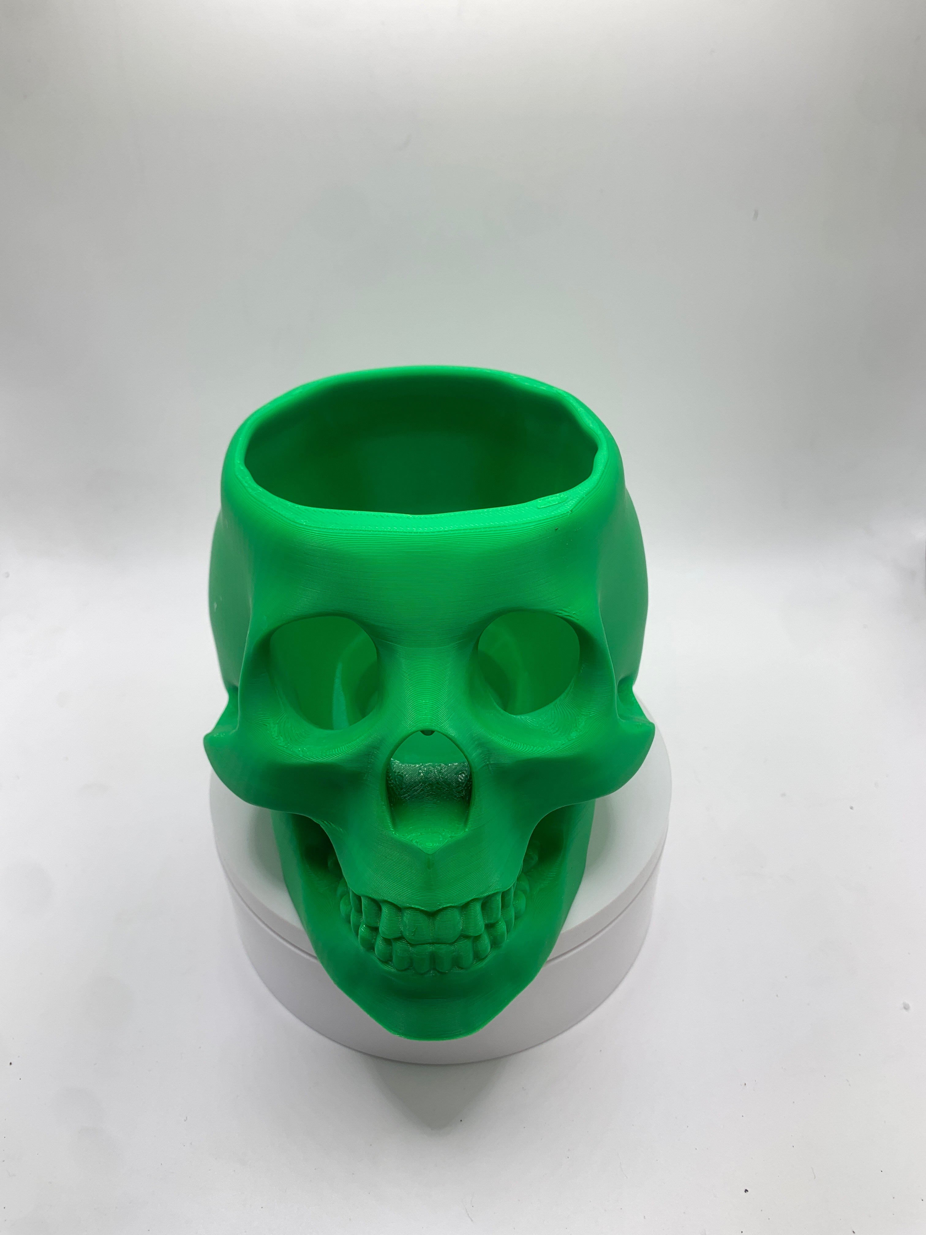 Tea Light Skull
