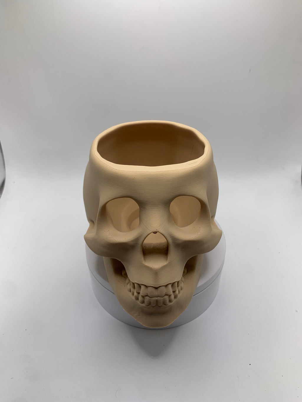 Tea Light Skull