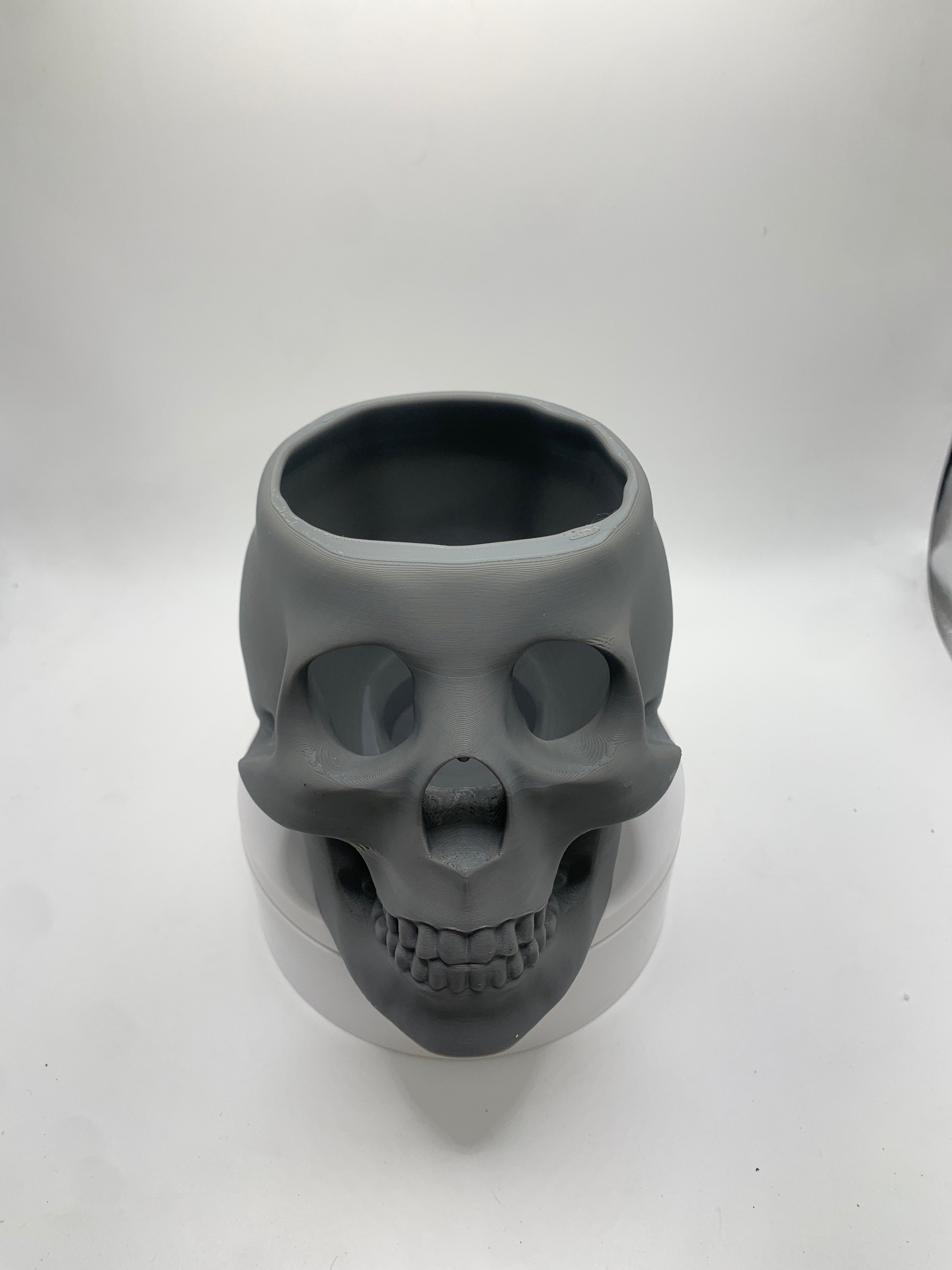 Tea Light Skull