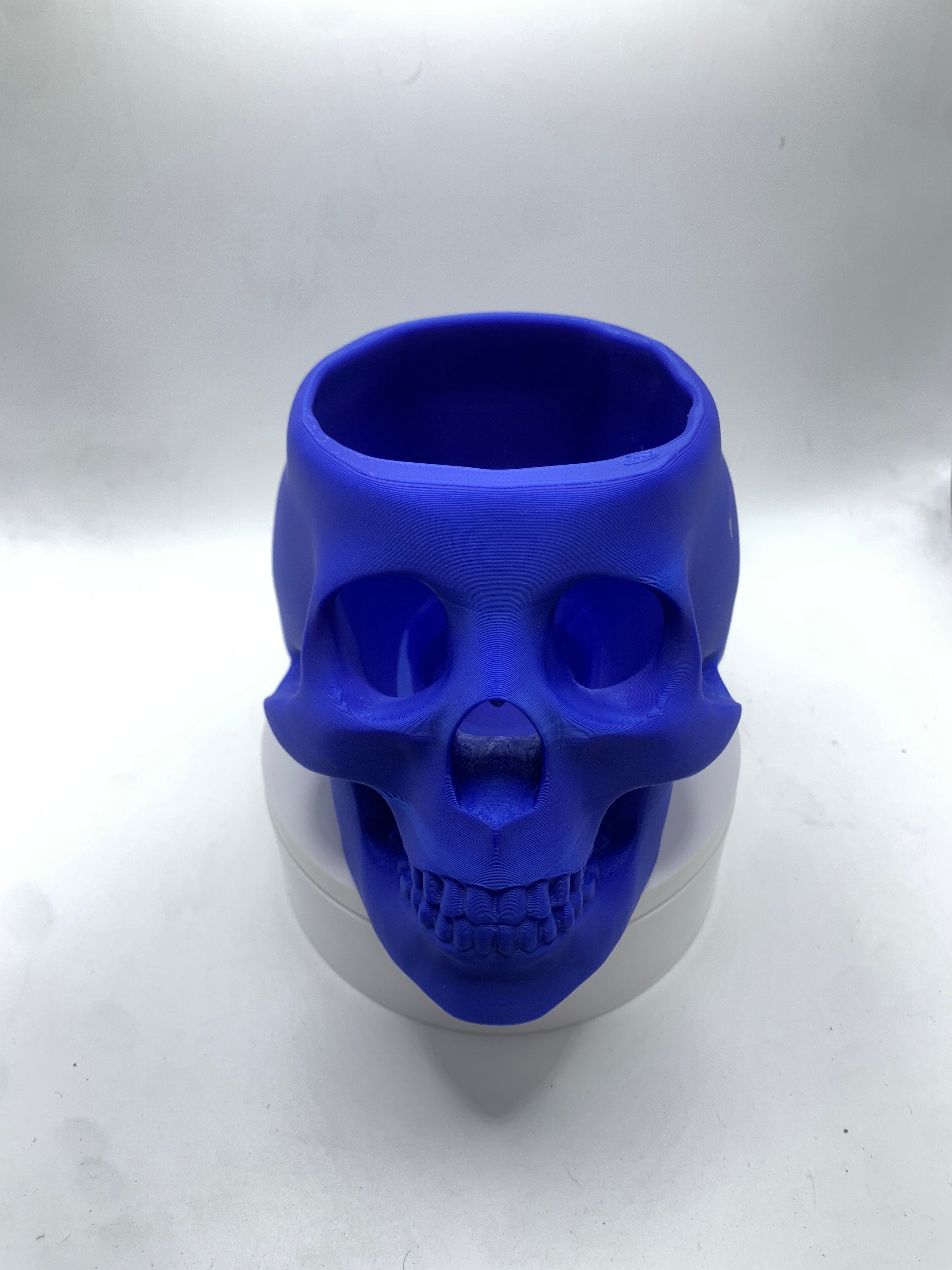 Tea Light Skull