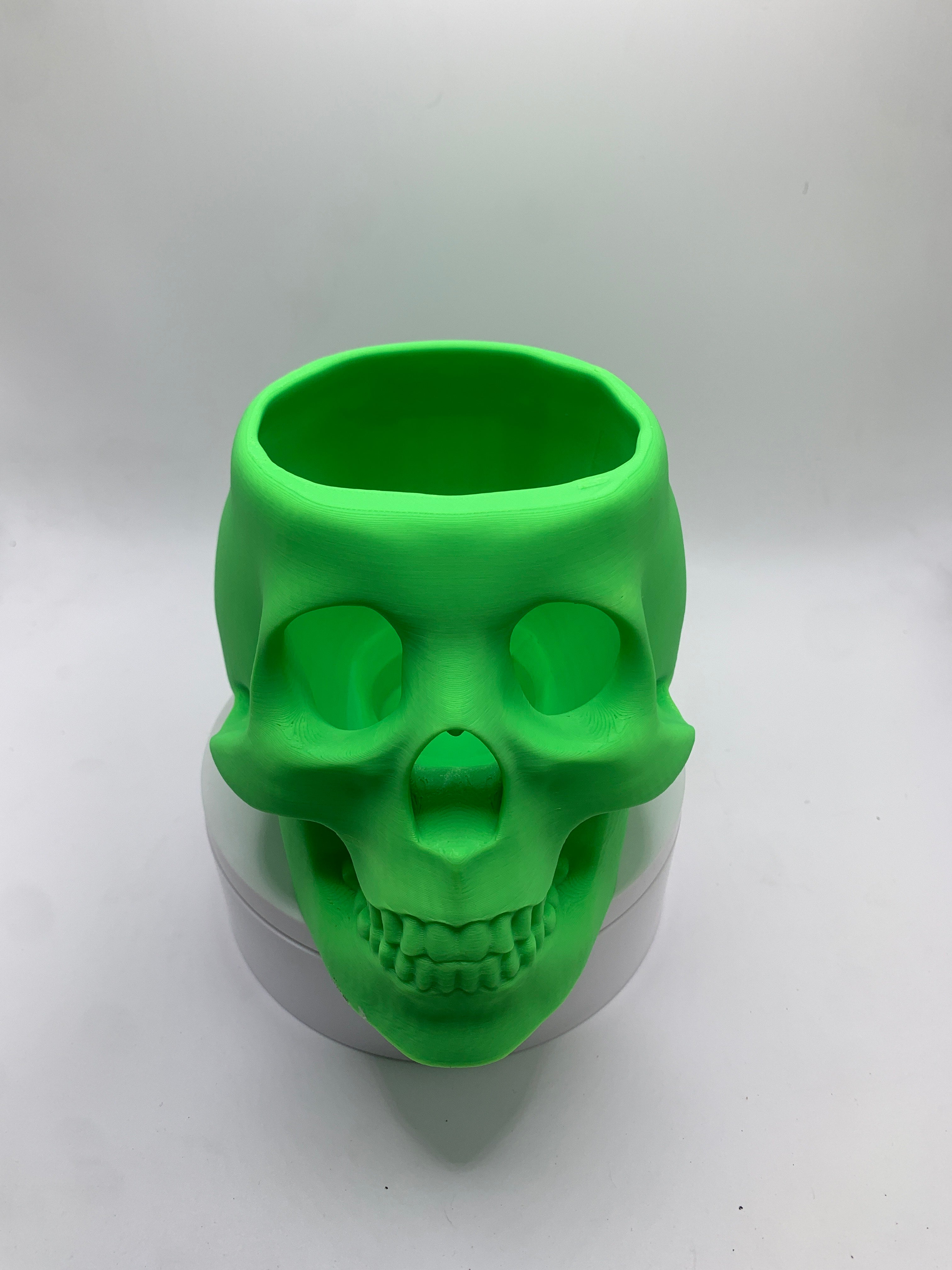 Tea Light Skull
