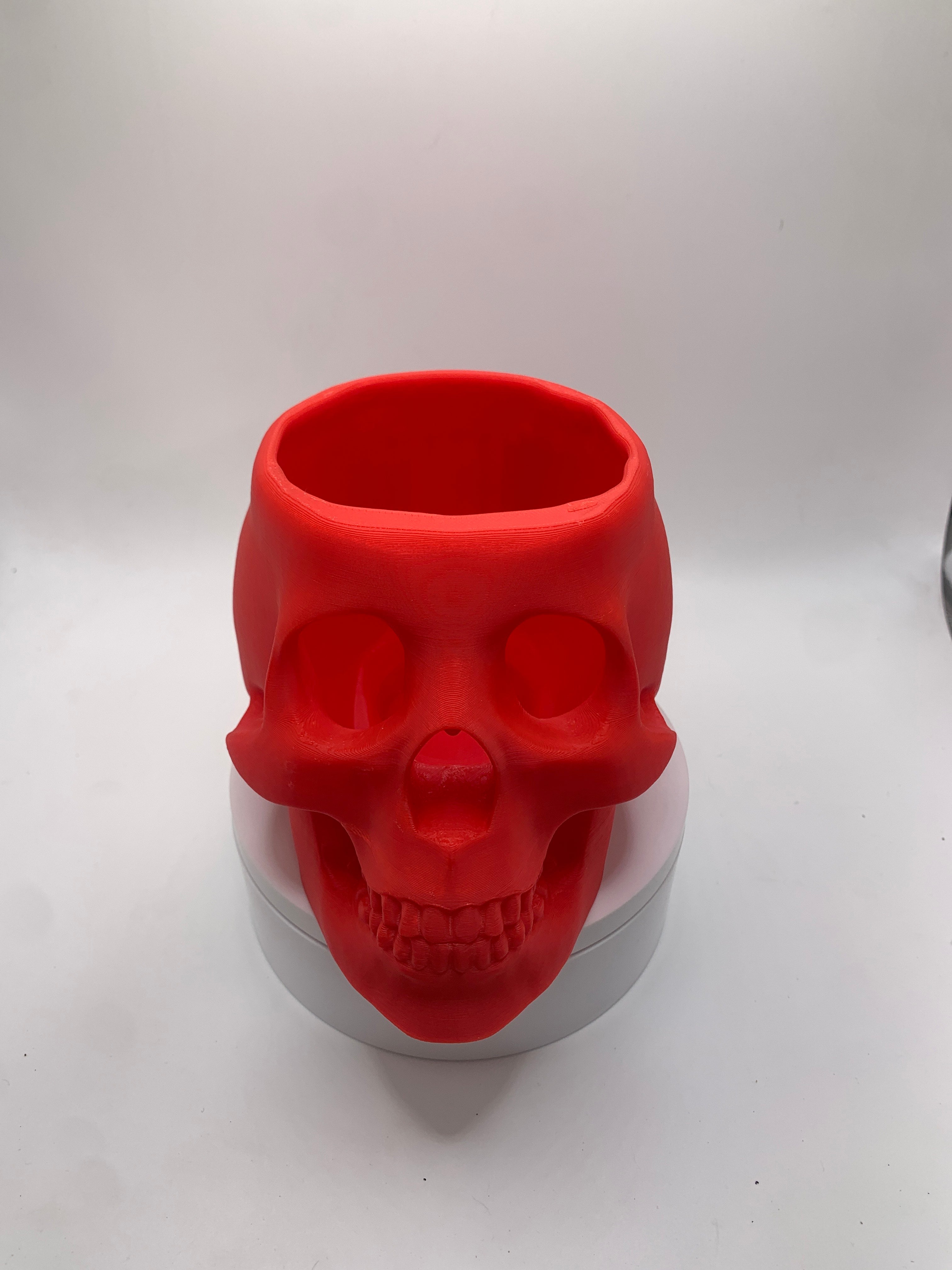 Tea Light Skull